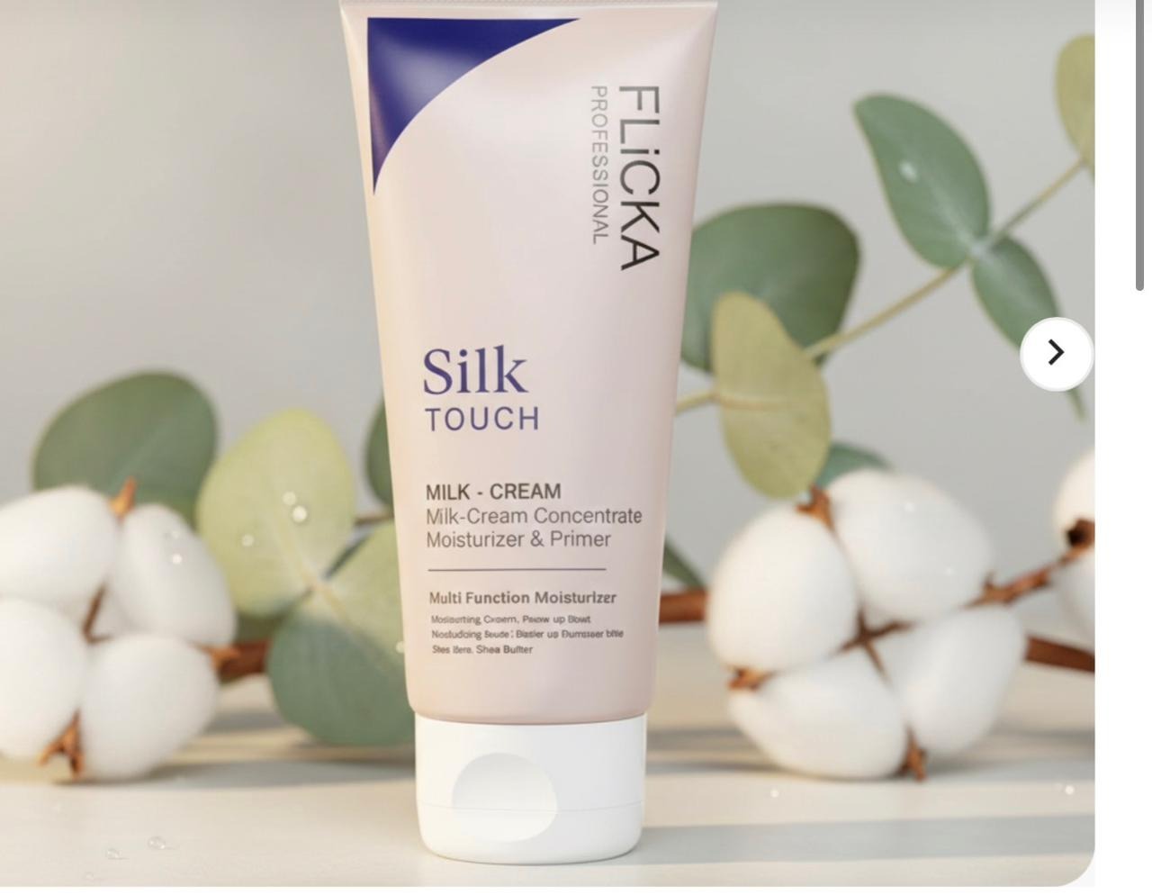 Flicka Professional Silk Touch Milk-Cream Moisturizer & Primer